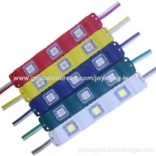 Epistar Water-resistant LED Injection Modules with 0.75W Power, 12V Voltage, iP67, 3 Years Warranty